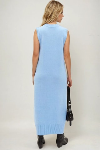 Vestido largo - Azul claro - Monki