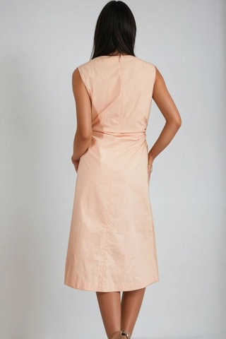 Gedrapeerde Jurk - Oranje - Monki