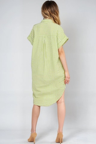Vestido-camisa - Verde-claro - Monki