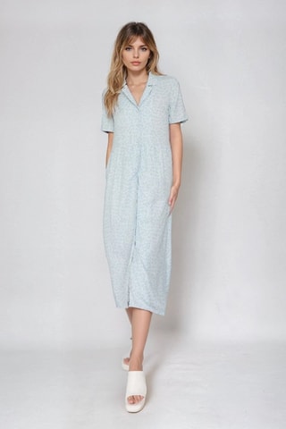 Blouse-jurk - Hemelsblauw - Monki