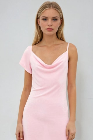 Lange Jurk - Roze - Monki