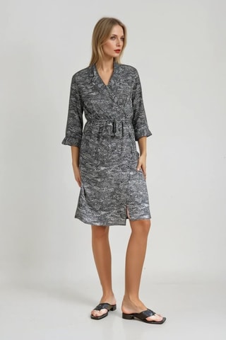 Wikkeljurk - Zwart en Wit - Monki