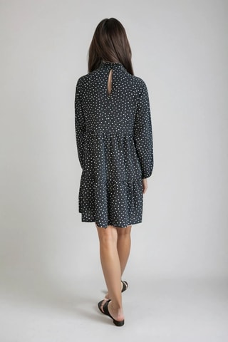 Rechte Jurk - Zwart en Wit - Monki