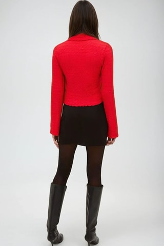 Blouse - Rood - Monki