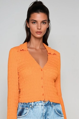 Blouse - Oranje - Monki