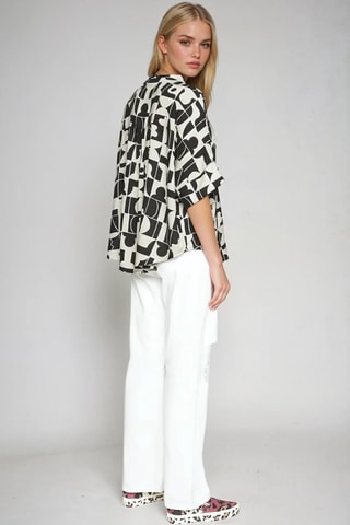 Blouse - Zwart - Monki