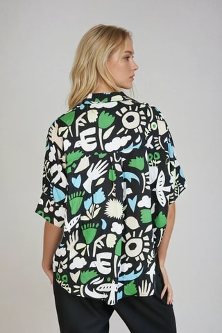 Blouse - Zwart en Wit - Monki