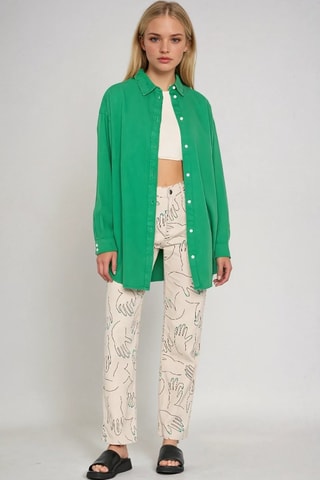 Blouse - Blauw - Monki