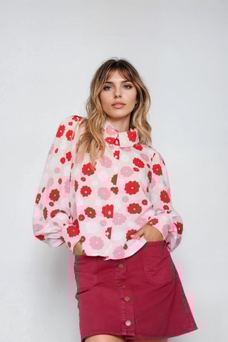 Blouse - Roze - Monki