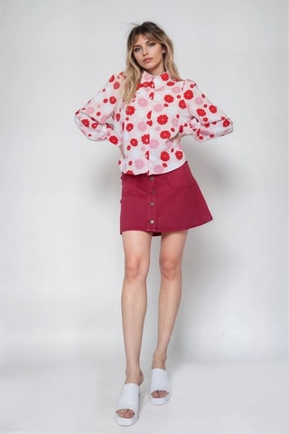 Blouse - Roze - Monki