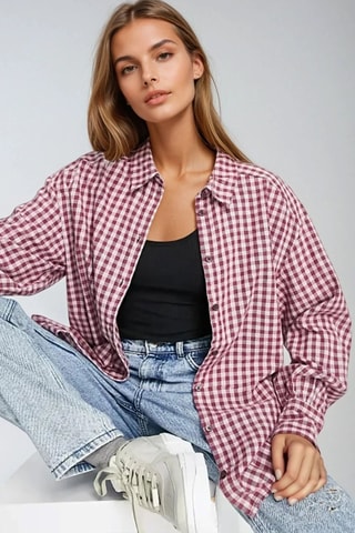 Blouse - Bordeauxrood