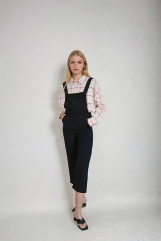 Tuinbroek - Zwart - Monki