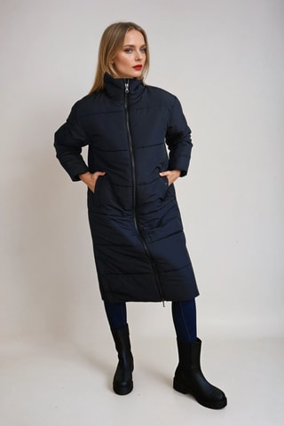 Anorak largo - Negro - Monki