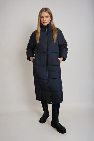 Anorak largo - Negro - Monki