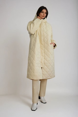 Anorak con capucha - Beige - Monki