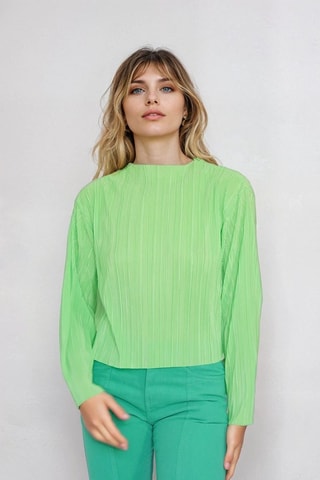 Top - Lichtgroen - Monki