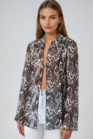 Top - Zwart - Weekday