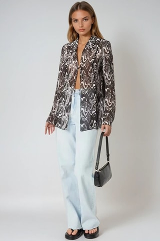 Top - Zwart - Weekday