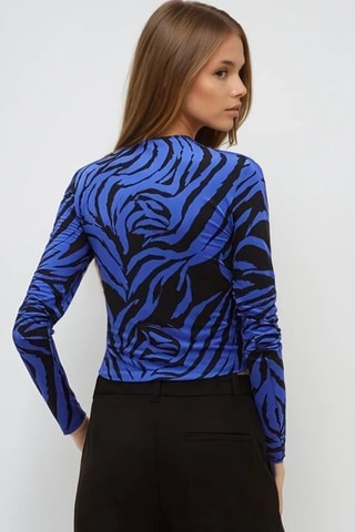 Top - Koningsblauw - Monki