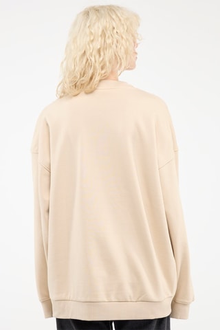 Sudadera - Beige - Weekday