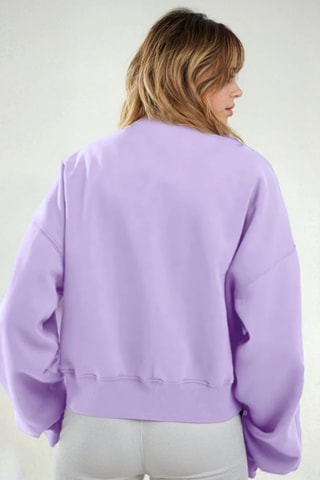 Sudadera - Violeta - Monki