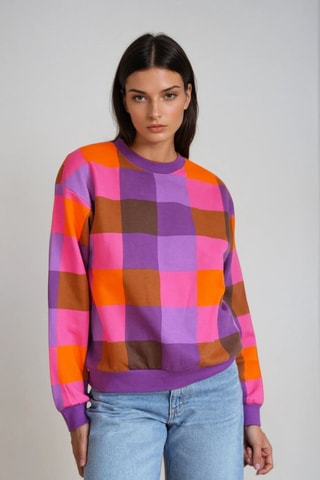 Sudadera - Violeta - Monki