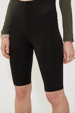 Wielrenbroekje met hoge taille - Zwart