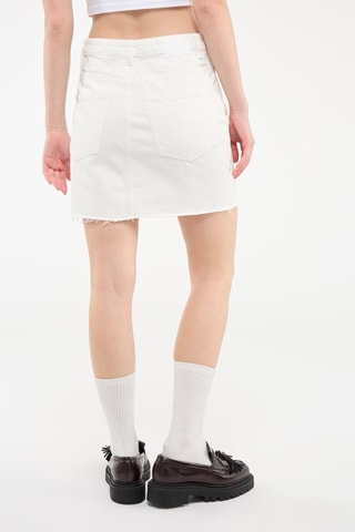 Minispijkerrok Wit
