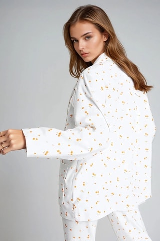 Blazer - Blanco - Monki
