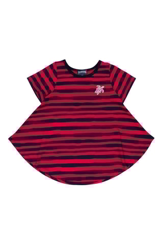 Biologisch Katoenen Jurk - Rood