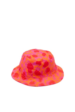 Linnen Bobhoedje - Oranje