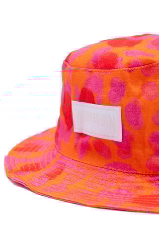 Linnen Bobhoedje - Oranje