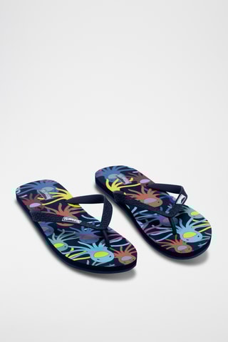 Slippers - Marineblauw