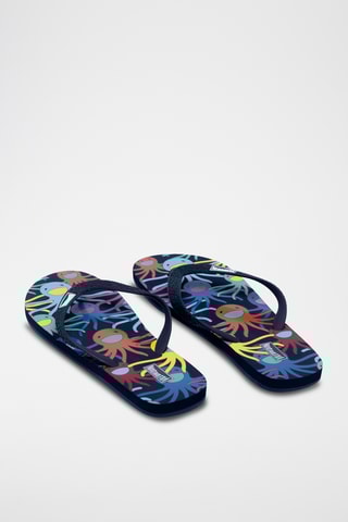 Slippers - Marineblauw