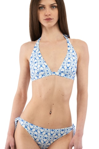 Bikini - Wit en Koningsblauw