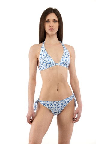 Bikini - Wit en Koningsblauw