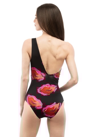 Asymmetrisch Badpak - Zwart