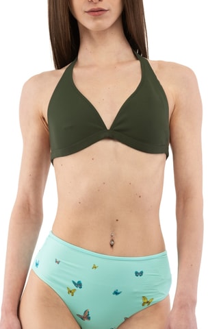 Bikini - Kaki en Turquoise