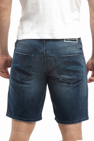 Bermuda en jean - Bleu