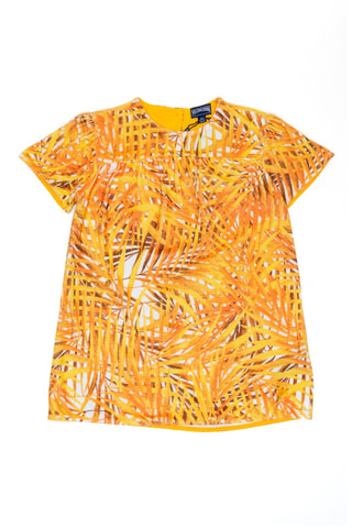 Biologisch Katoenen Jurk - Oranje