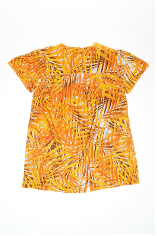 Biologisch Katoenen Jurk - Oranje