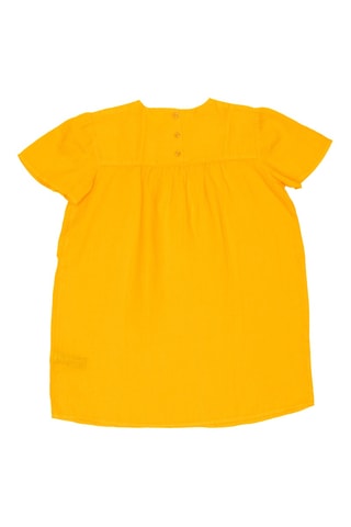 Linnen Jurk - Oranje