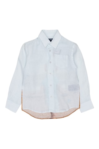 Linnen Overhemd - Hemelsblauw