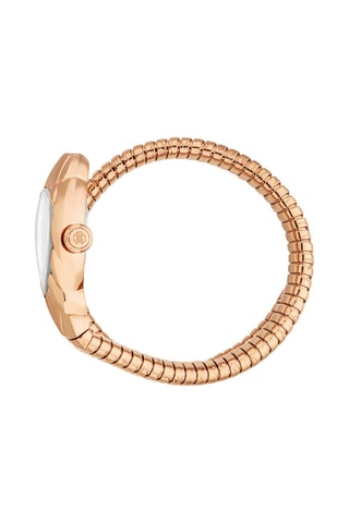 Montre à quartz en acier Fiaba - Doré rose