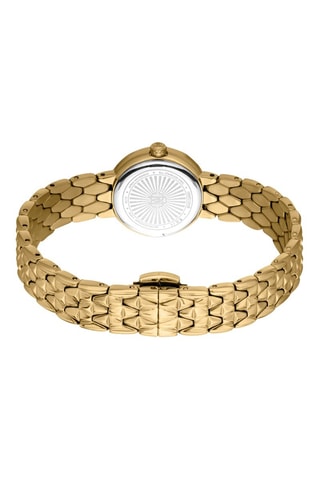 Montre à quartz en acier - Doré et argenté