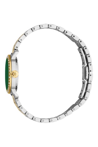 Montre à quartz en acier - Argenté et doré