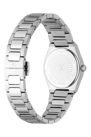 Montre à quartz en acier - Argenté