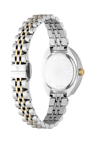 Montre à quartz en acier - Argenté et doré