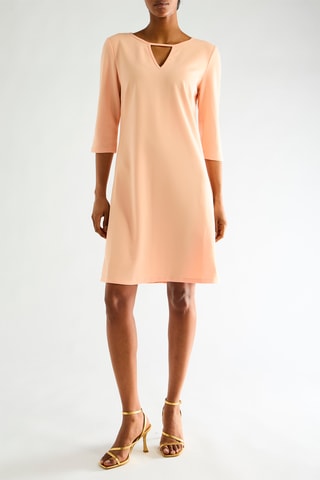 Robe trapèze - Saumon