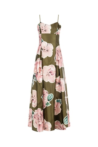 Robe longue - Vert olive